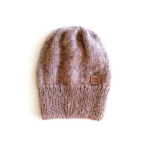 gorro inverno tricot slouchy bege neutro la mohair sand pebble coastland streetwear