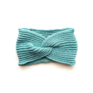 fita de cabelo inverno tricot azul turquesa turquoise breeze coastland streetwear