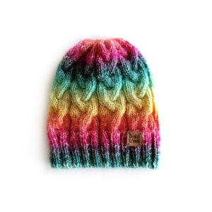 gorro inverno tricot trancas multicolorido la virgem sunset waves coastland streetwear