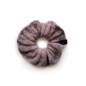 scrunchie inverno tricot bege rosa palido la mohair soft sands coastland streetwear