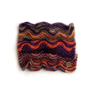 gola inverno tricot mulher roxo laranja ondas la violet reef coastland streetwear