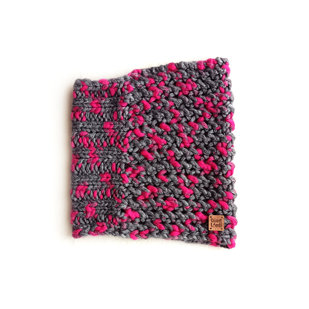 gola multifuncional 2 em 1 tricot faixa cabeca cinza rosa fucsia berry ash coastland streetwear